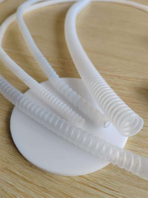 medical PTFE/PFA/PEEK Corrugated/Spiral Tube